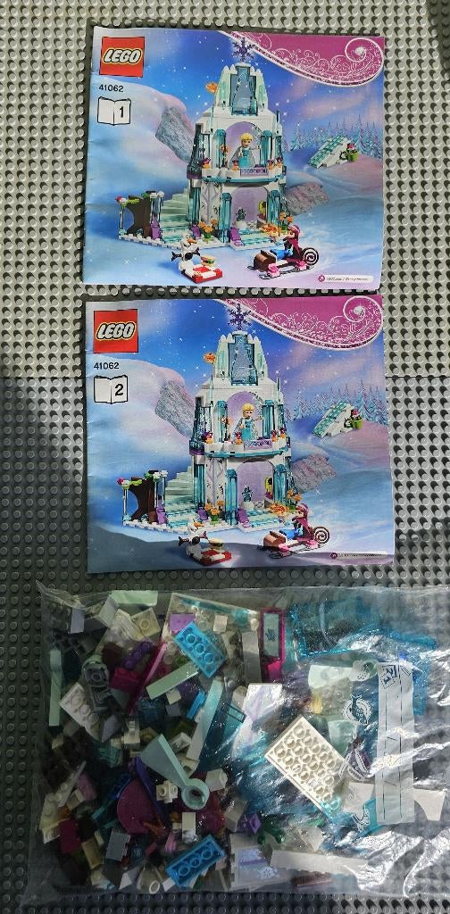 Lego 41062 Elsa's Sparkling Ice Castle, Kinderen en Baby's, Speelgoed | Duplo en Lego, Gebruikt, Lego, Compleet, Inclusief minifiguren