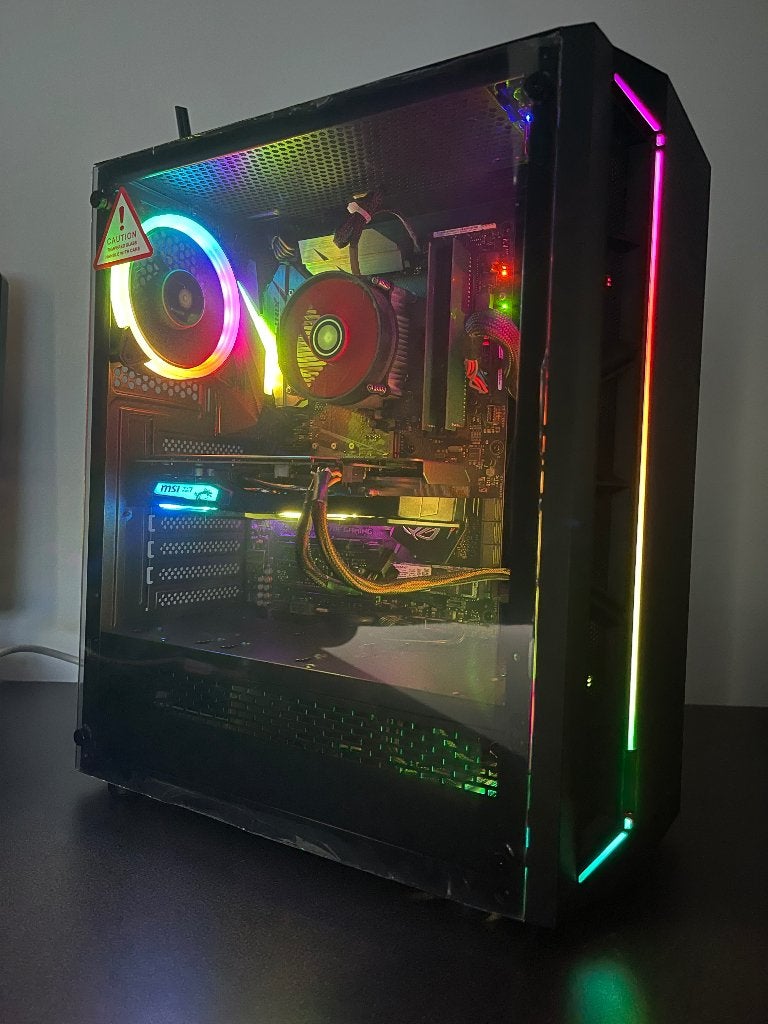 Gaming PC Intel I7-7700K  GTX 1660 Super  16 GB DDR4  256 GB, Computers en Software, Ophalen, Zo goed als nieuw, Gaming, SSD