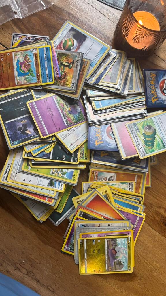Pokemon kaarten, Hobby en Vrije tijd, Ophalen, Zo goed als nieuw