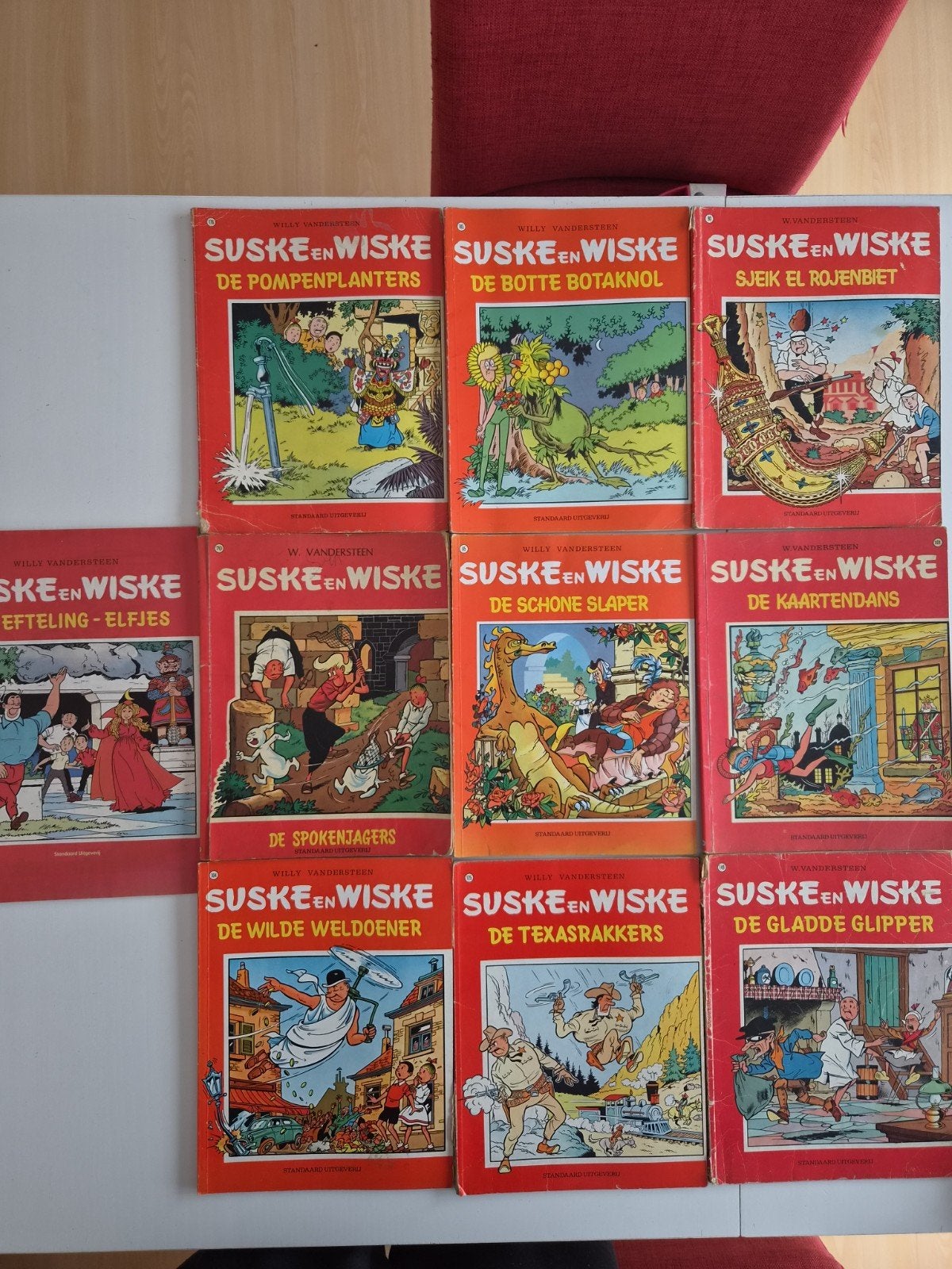 Lot willy vandersteen strips, Ophalen
