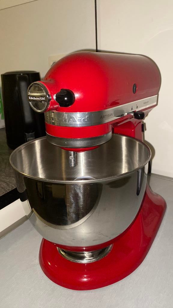 Mixeur artisanal KitchenAid 5KSM125 Empire Red, Enlèvement, Comme neuf
