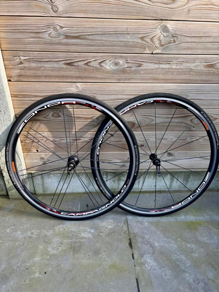Campagnolo zonda wielen, Fietsen en Brommers, Ophalen, Zo goed als nieuw