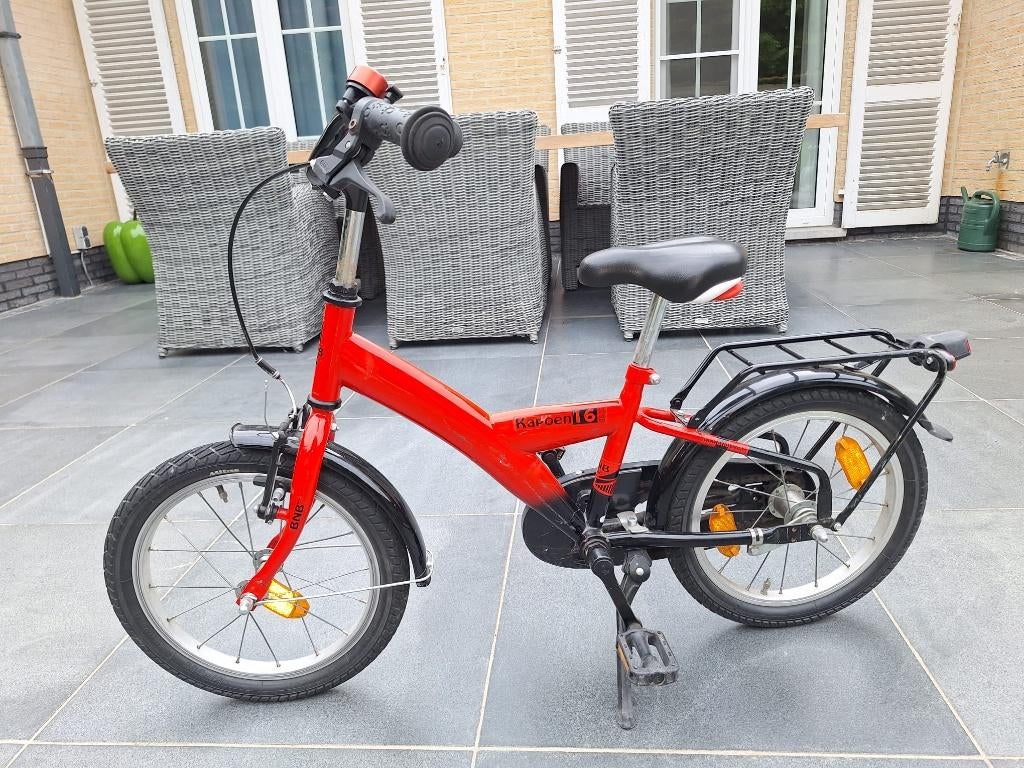 Kinderfiets BNB Bike 16 inch – Ideaal voor 4 tot 6 jaar, Fietsen en Brommers, Fietsen | Jongens, Ophalen, Terugtraprem, Gebruikt