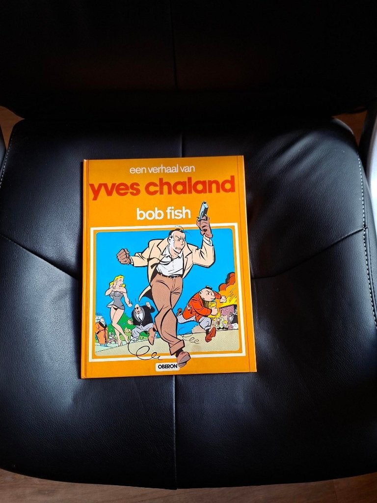Strip "Bob Fish" van Yves Chaland, Boeken, Stripverhalen, Eén stripboek, Ophalen, Zo goed als nieuw, Yves Chaland