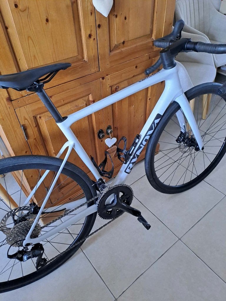 Vélo de Route Raymon carbone Shimano 12V 700 mm Beige Neuf, Enlèvement, Neuf