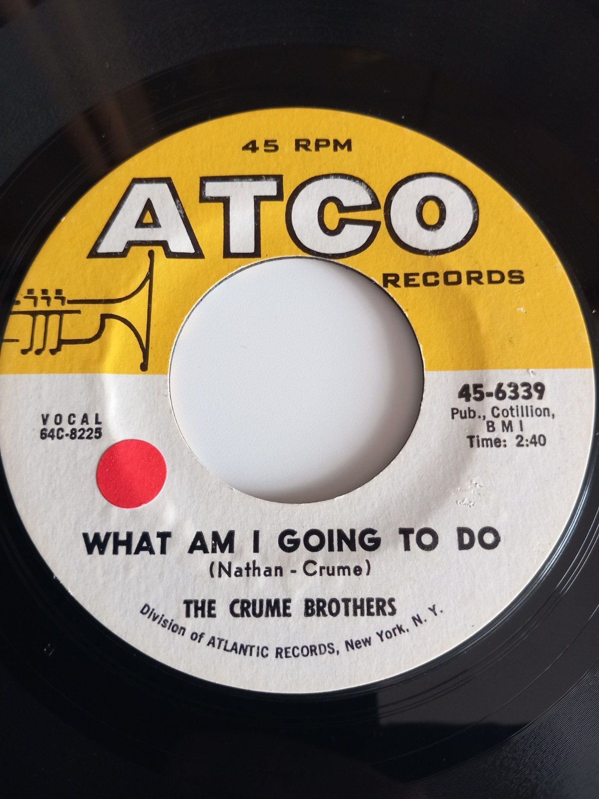 THE CRUME BROTHERS. OLDIES 45T, Ophalen of Verzenden