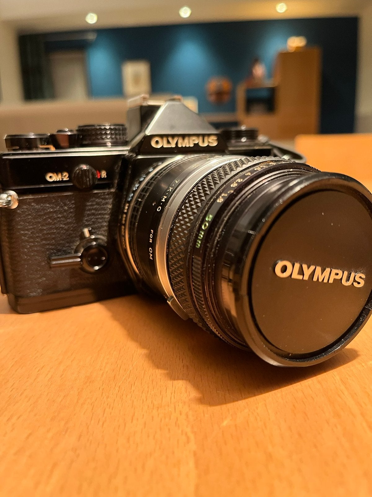 Olympus OM-2 argentique + objectif Zuiko 50mm + flash, Enlèvement, Utilisé, Olympus