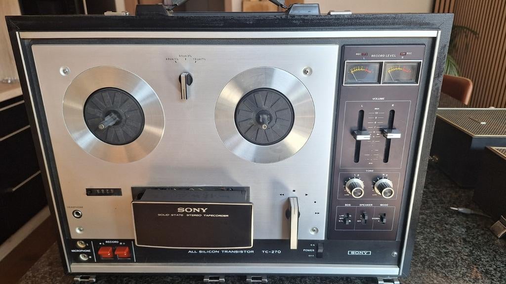 Bandrecorder Sony TC-270, Ophalen of Verzenden, Bandrecorder