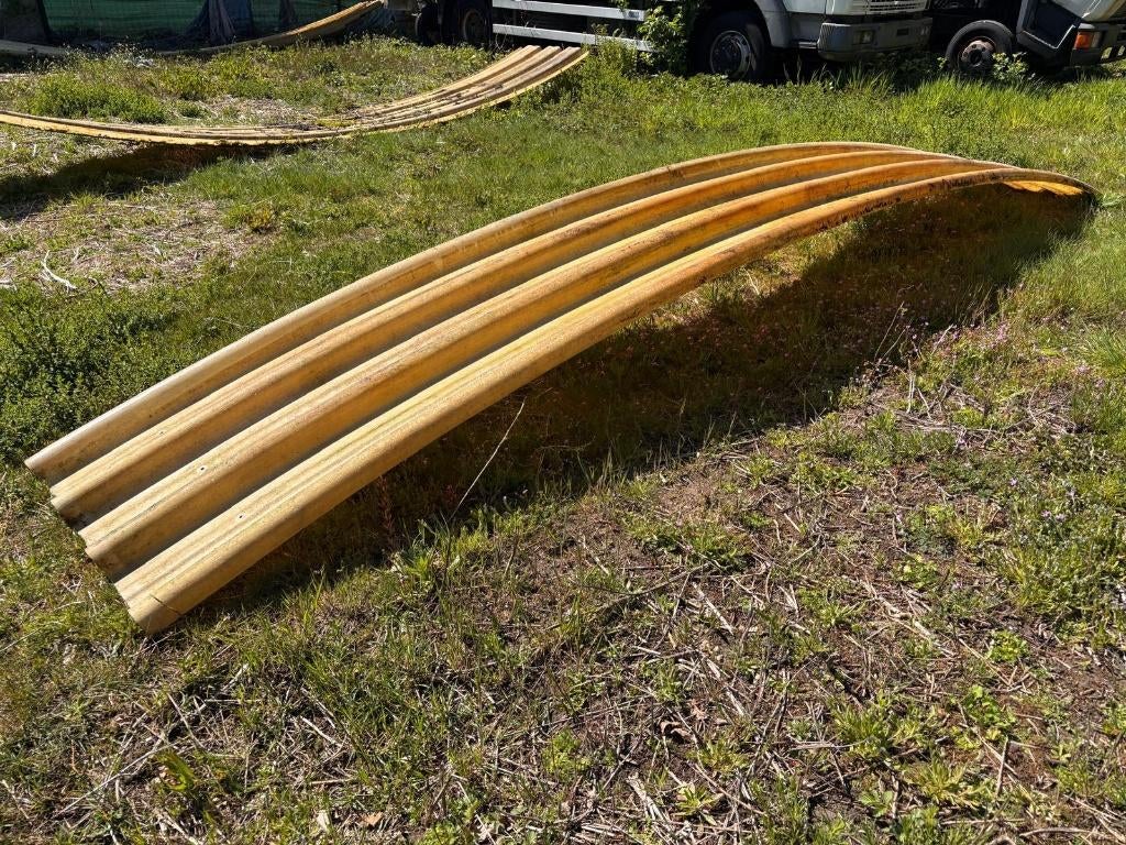 PVC dak platen | 4m en 5m | 16stuks | Zo meenemen | kiewit, Doe-het-zelf en Bouw, Platen en Panelen, Ophalen, Zo goed als nieuw