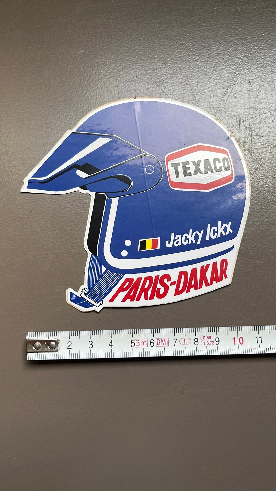 Sticker Jacky Ickx, Ophalen of Verzenden, Sticker