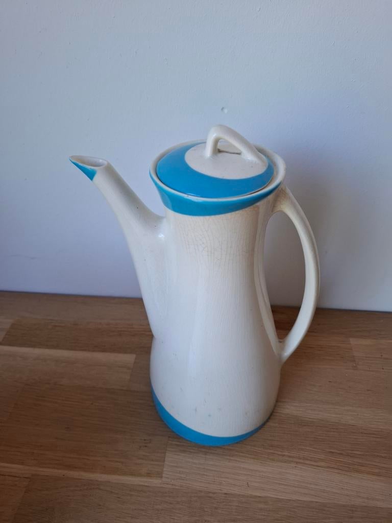 Koffiepot Boch Keralux Atomic 1958 d'Hossche, Ophalen of Verzenden