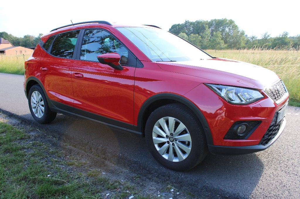 Seat Arona 1.0 TGI / 49000km / 2020 / Euro6 /sportzetels, Autos, Seat, Rouge, Achat, Boîte manuelle, Particulier