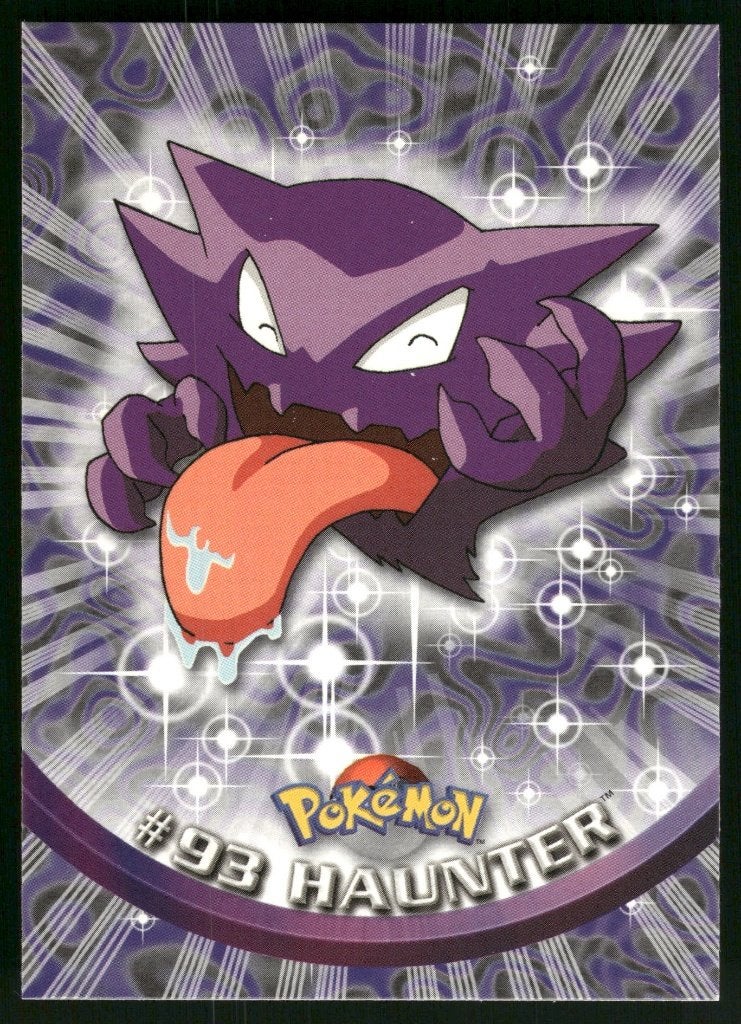 Haunter 93/144 - Topps Series 2 (NM), Hobby en Vrije tijd, Verzamelkaartspellen | Pokémon, Verzenden, Gebruikt