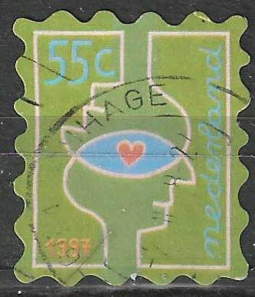 Pays-Bas 1997 - Yvert 1612 - Fêtes de fin d'année (ST), Timbres & Monnaies, Timbres | Pays-Bas, Envoi, Affranchi