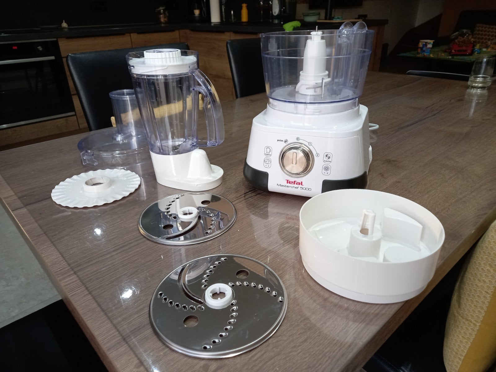 Masterchef 5000 Tefal 750w, 1 à 2 litres, Enlèvement, Neuf, 2 vitesses