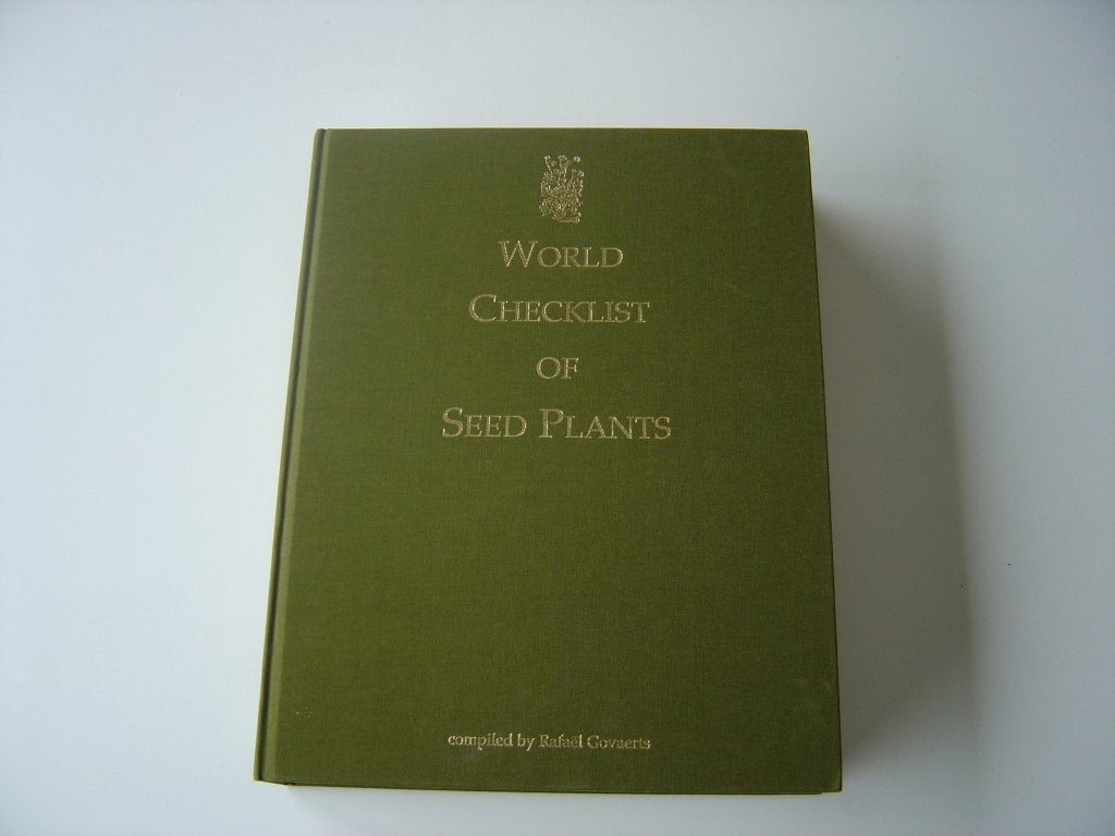 boek: world ckecklist of seed plants (volume 2) 520 pagina, Boeken, Natuur, Nieuw, Bloemen, Planten en Bomen, Ophalen of Verzenden