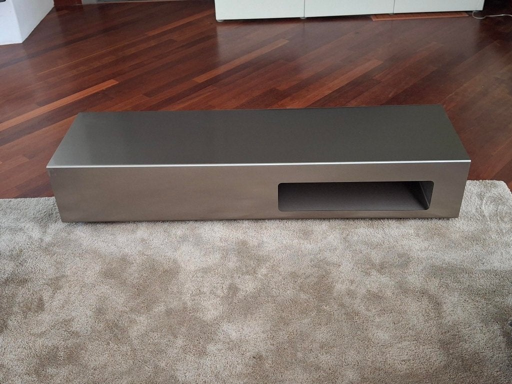 salontafel, Maison & Meubles, Tables | Tables de salon, 100 à 150 cm, Strak, Enlèvement ou Envoi, Comme neuf