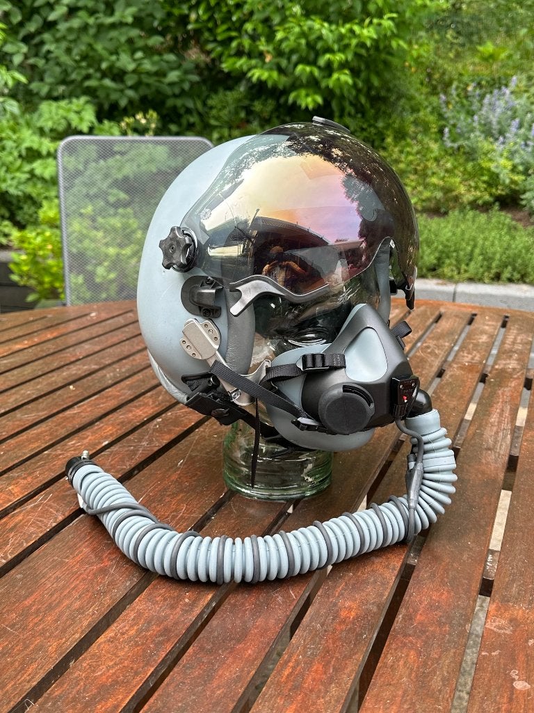 Gentex HGU-55P's helmen te koop, Ophalen of Verzenden, Gebruikt