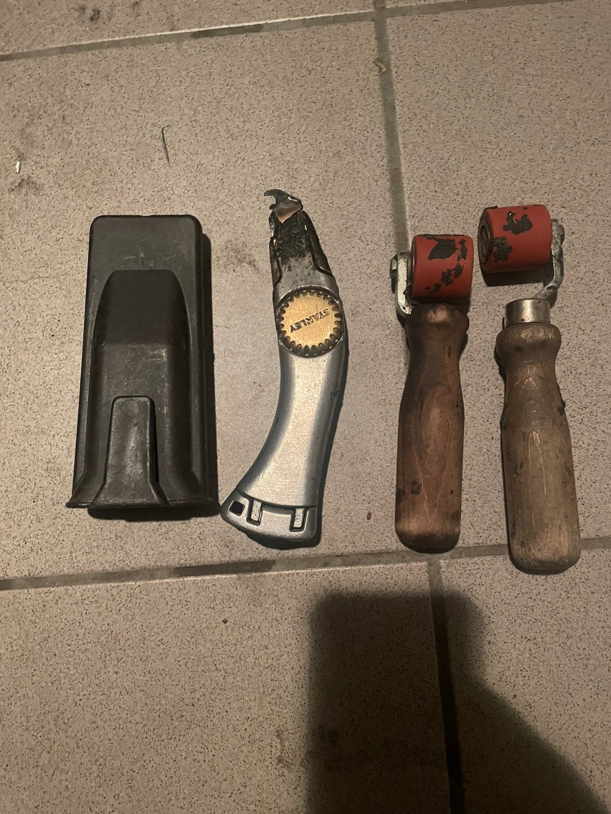 Dakdekers gereedschap, Ophalen, Zo goed als nieuw