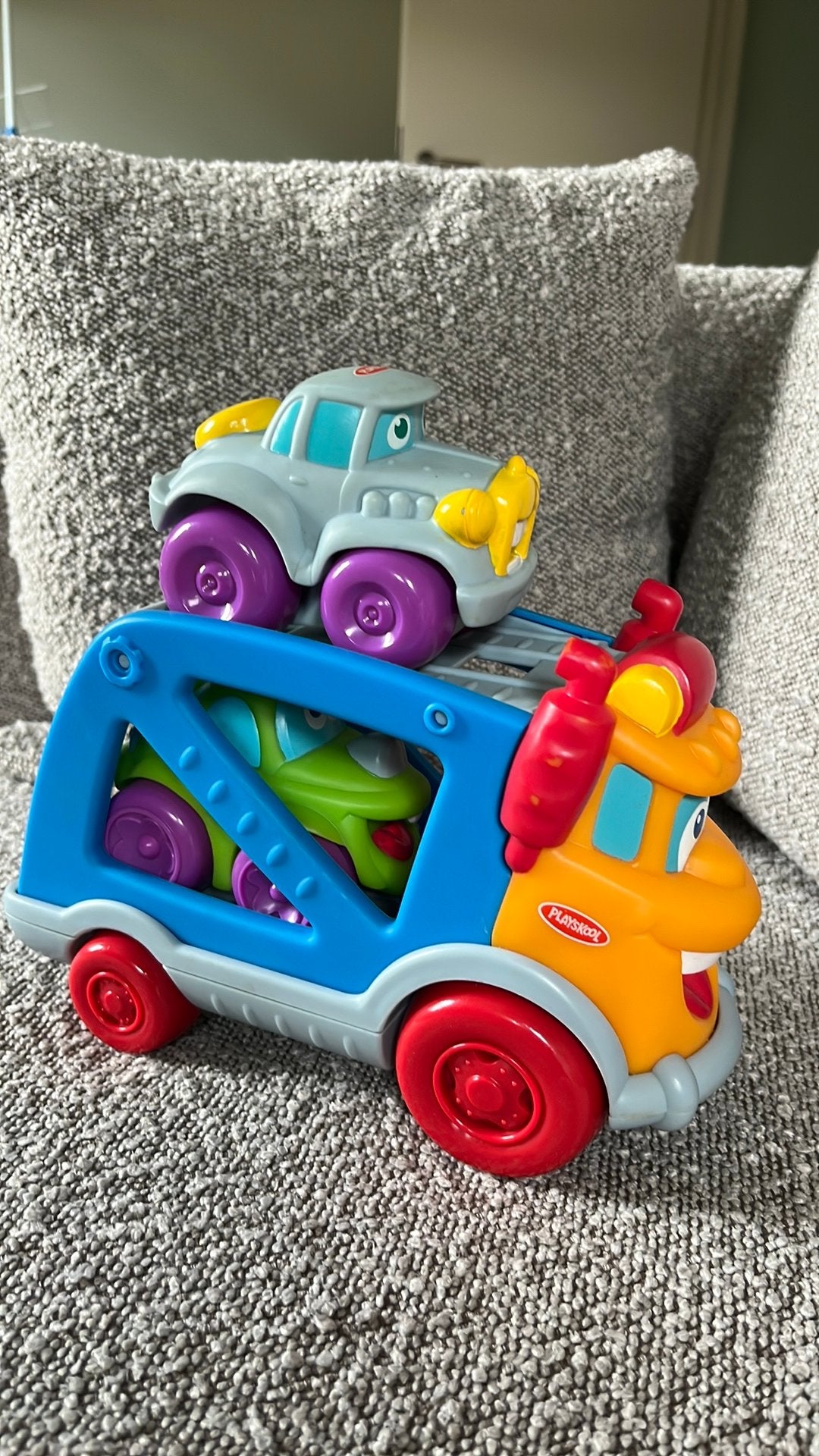 Vrachtwagen Playskool, Ophalen, Zo goed als nieuw