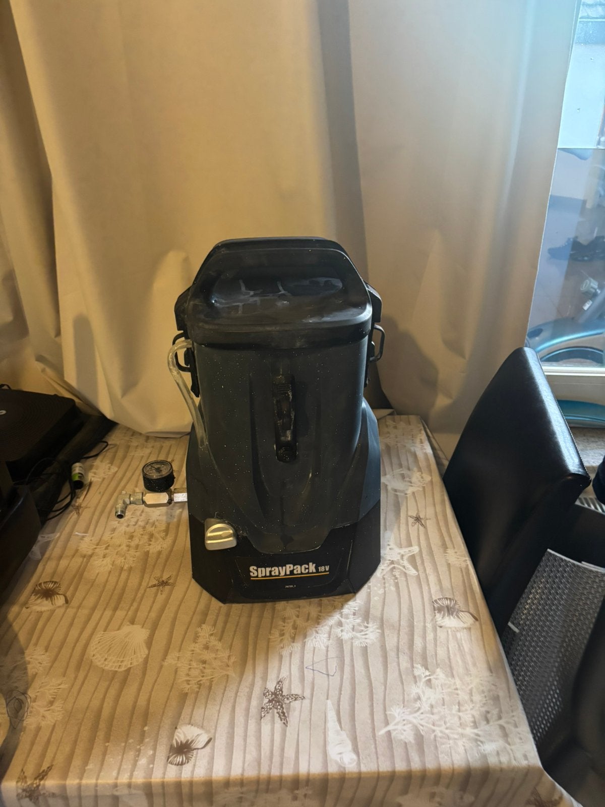 Airless wagner portable sur batterie, Enlèvement