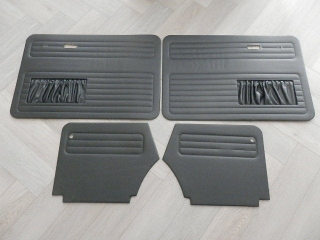 Portes et panneaux arrière noirs Beetle Cabrio après 08-1972, Enlèvement, Neuf, Volkswagen
