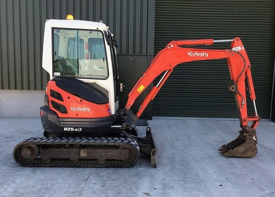 Kubota u25 mini-pelle, Articles professionnels, Machines & Construction | Grues & Excavatrices, Enlèvement ou Envoi, Excavatrice