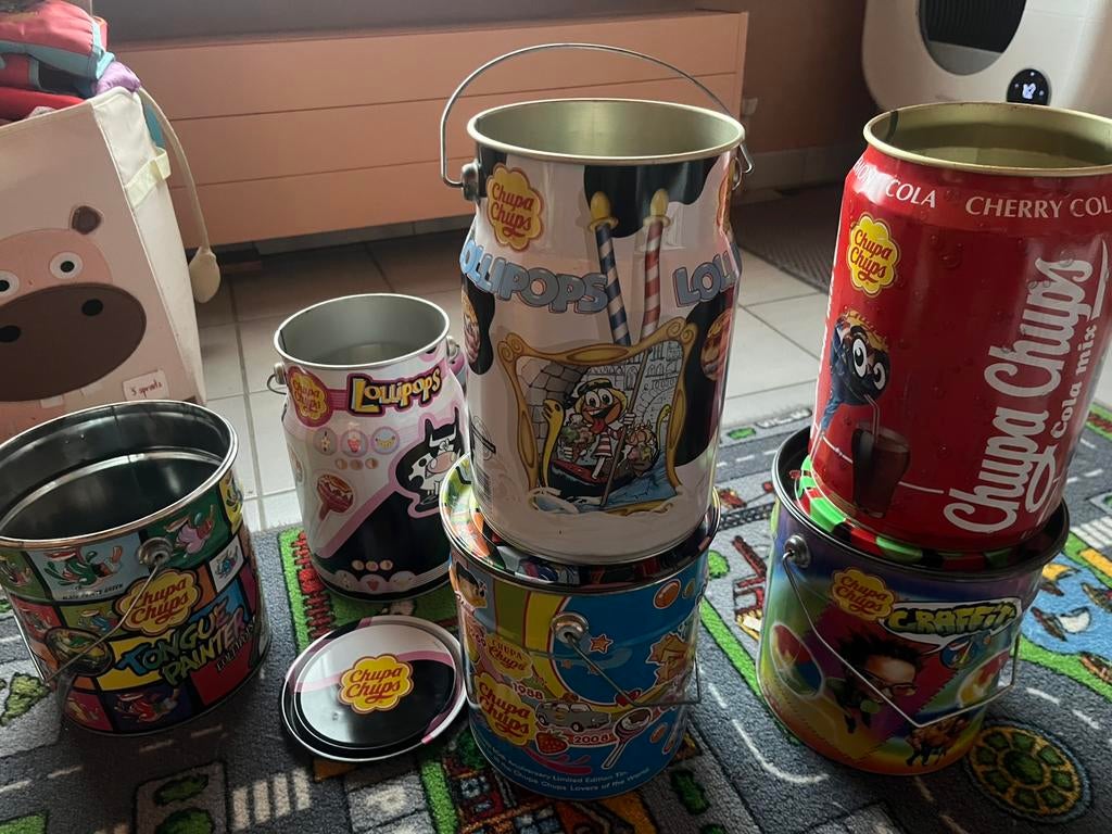 Chupa chups tonnen, Enlèvement, Comme neuf