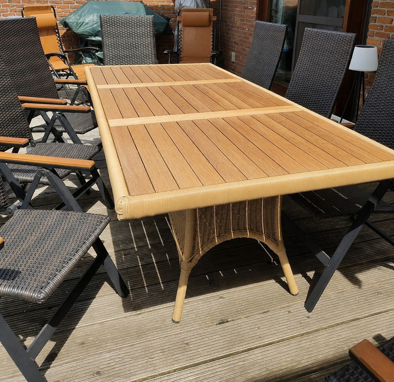 Tuintafel Applebee NIEUW in verpakking, Tuin en Terras, Tuintafels, Ophalen, Wicker