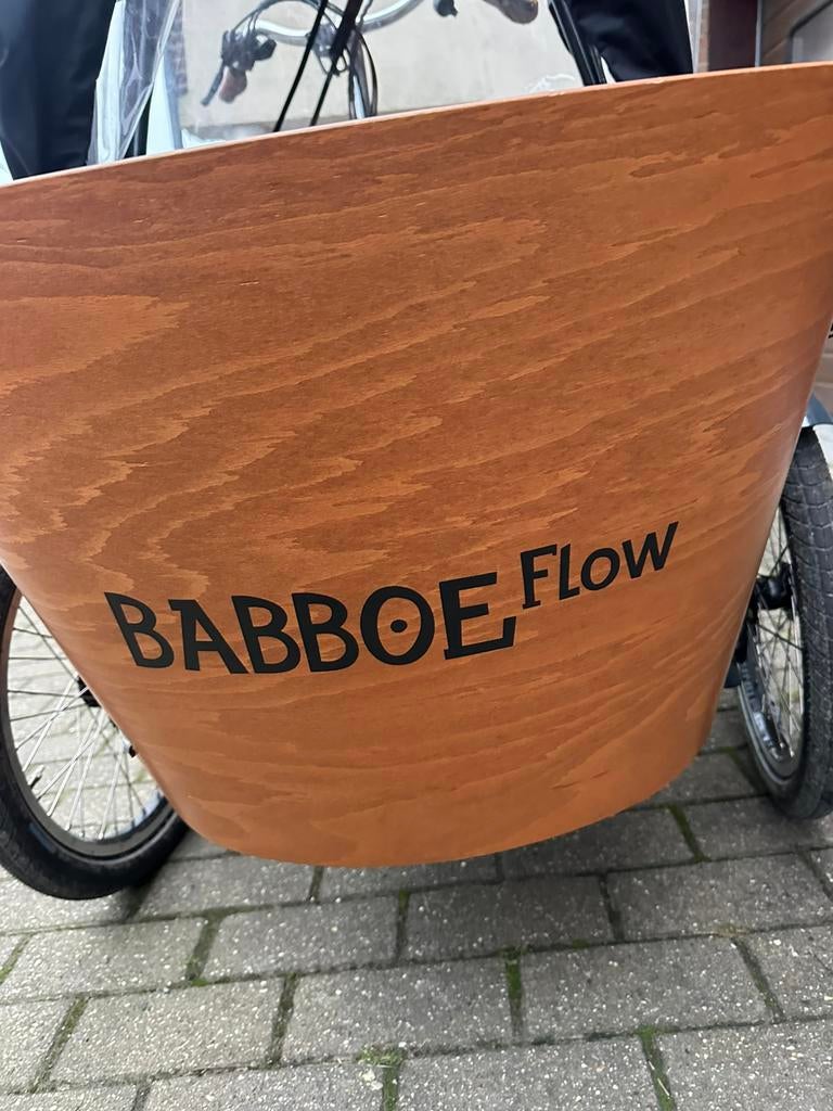 Vélo cargo Babboe Flow 2 ans, Autres marques, Électrique, Comme neuf, Enlèvement