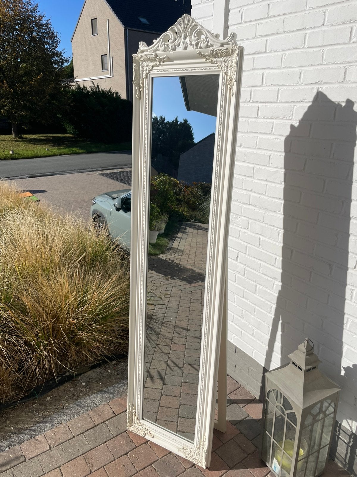 Sta spiegel, Huis en Inrichting, Ophalen, Zo goed als nieuw