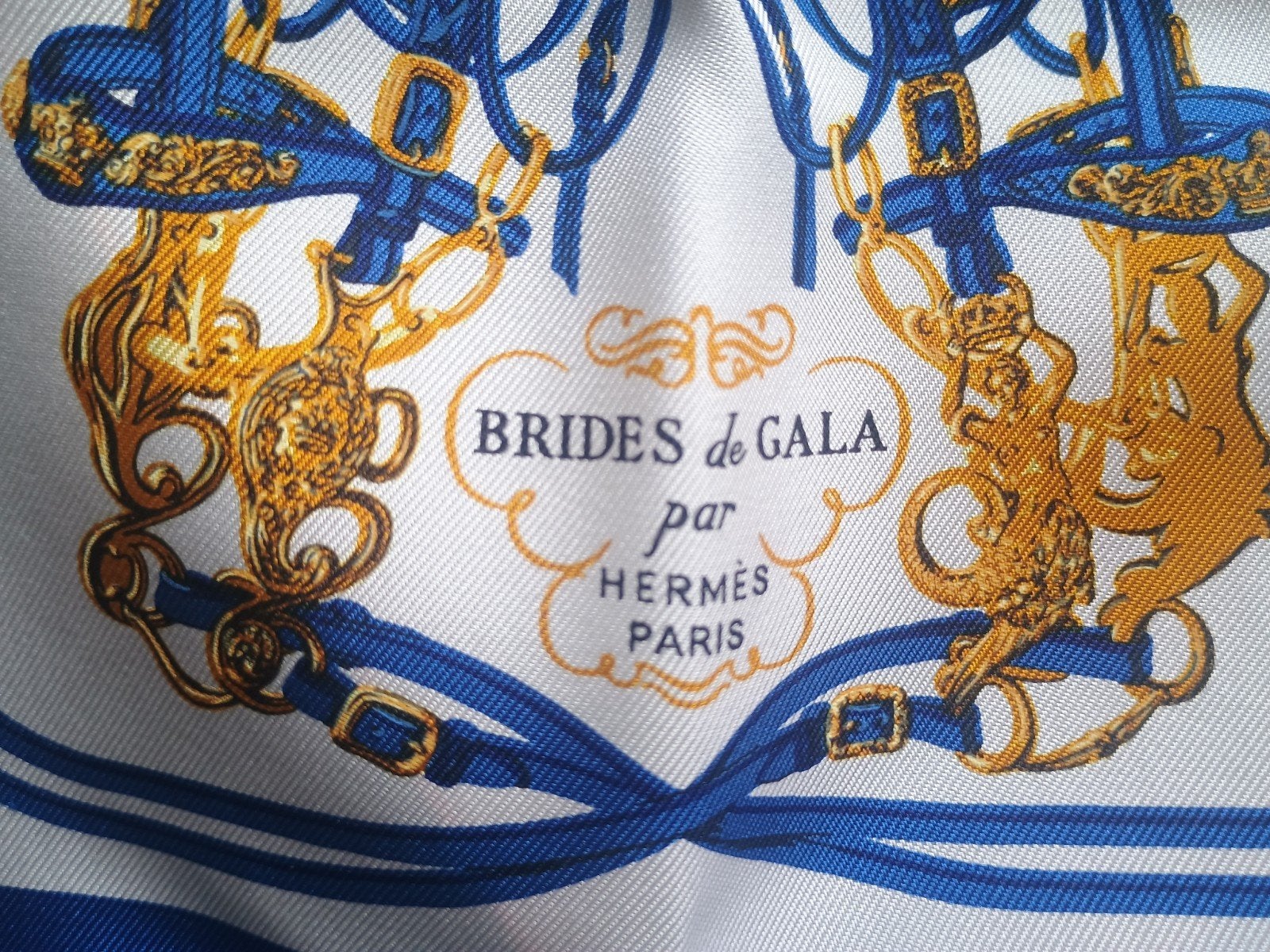 Hermès Brides & Gala zijde sjaaltje, Nieuw, Ophalen of Verzenden, Hermes, Sjaal