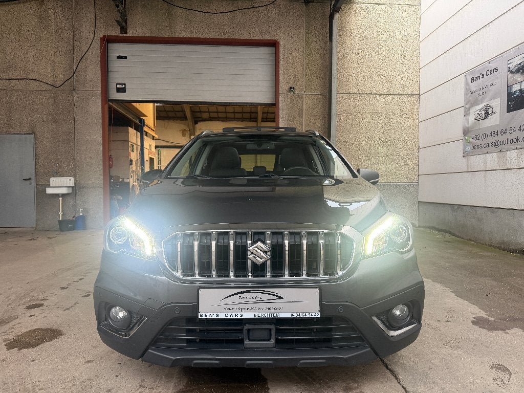 Suzuki SX4 S-Cross 1.4 Turbo GLX *GPS/Camera/Pano.Dak*, Autos, Cuir, Argent ou Gris, Achat, Entreprise