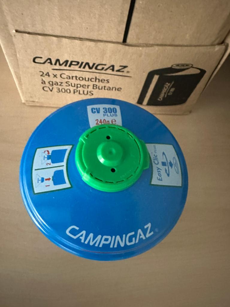 Campingaz CV300 cartridge 4 stuks, Enlèvement, Neuf