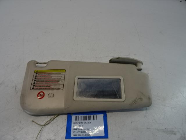 ZONNEKLEP RECHTS Fiat Grande Punto (199) (01-2005/06-2013), Gebruikt, Fiat