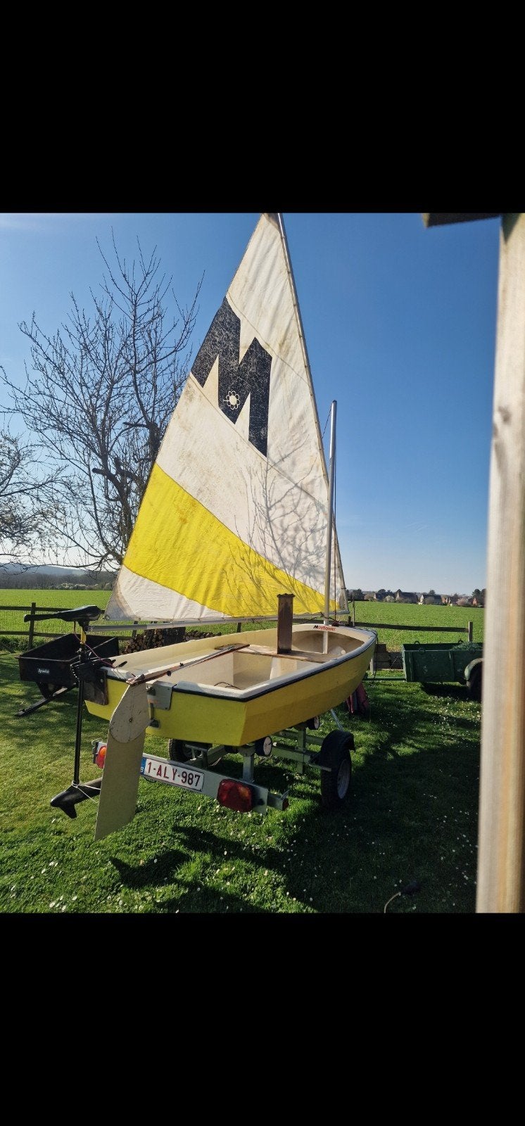 dériveur 4m à donner, Watersport en Boten, Ophalen