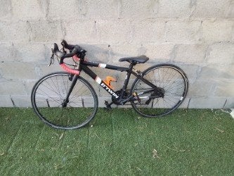 Koersfiets, Fietsen en Brommers, Gebruikt, Velgrem, B,twin, Handrem