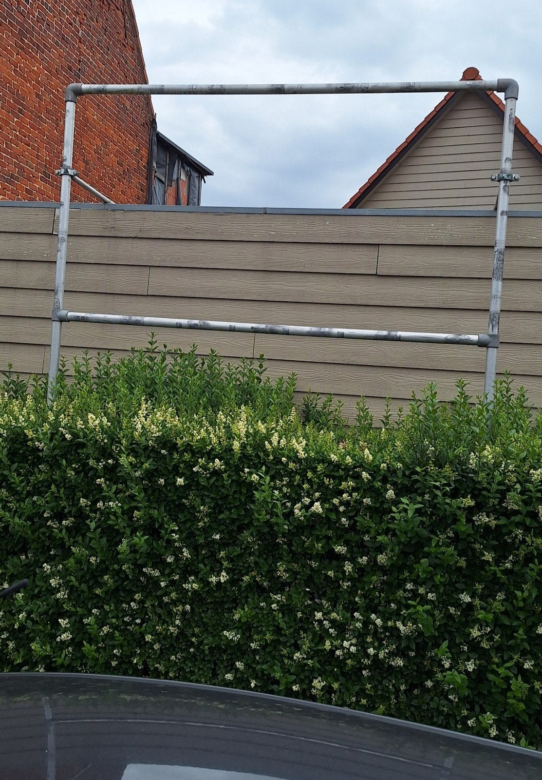 Freem spandoek alluminium, Ophalen