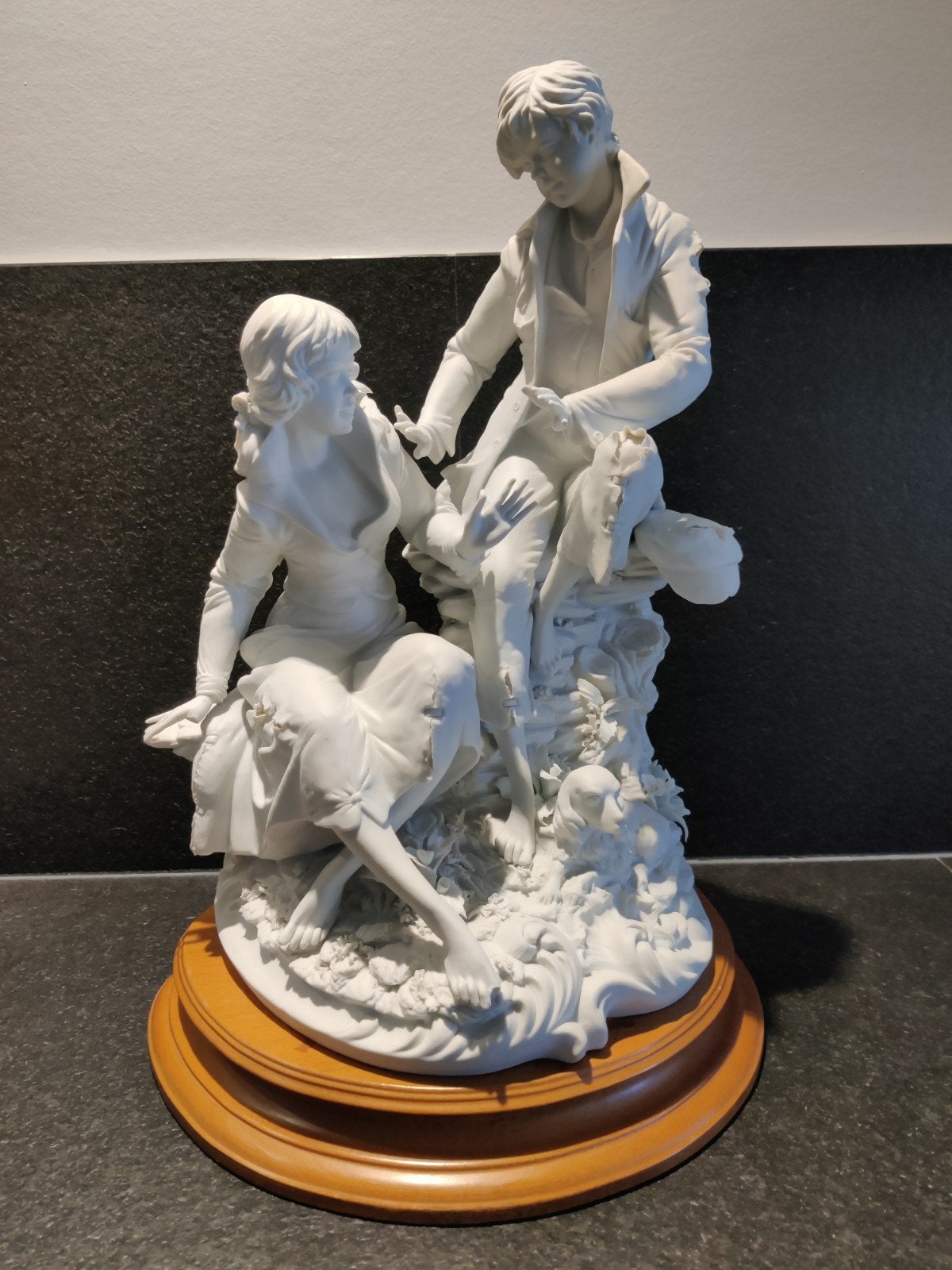 Statue en biscuit de Capodimonte, Antiquités & Art, Enlèvement