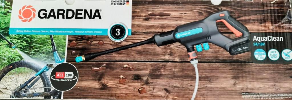 Gardena Spuitpistool, Tuin en Terras, Hogedrukreinigers, Ophalen, Accu
