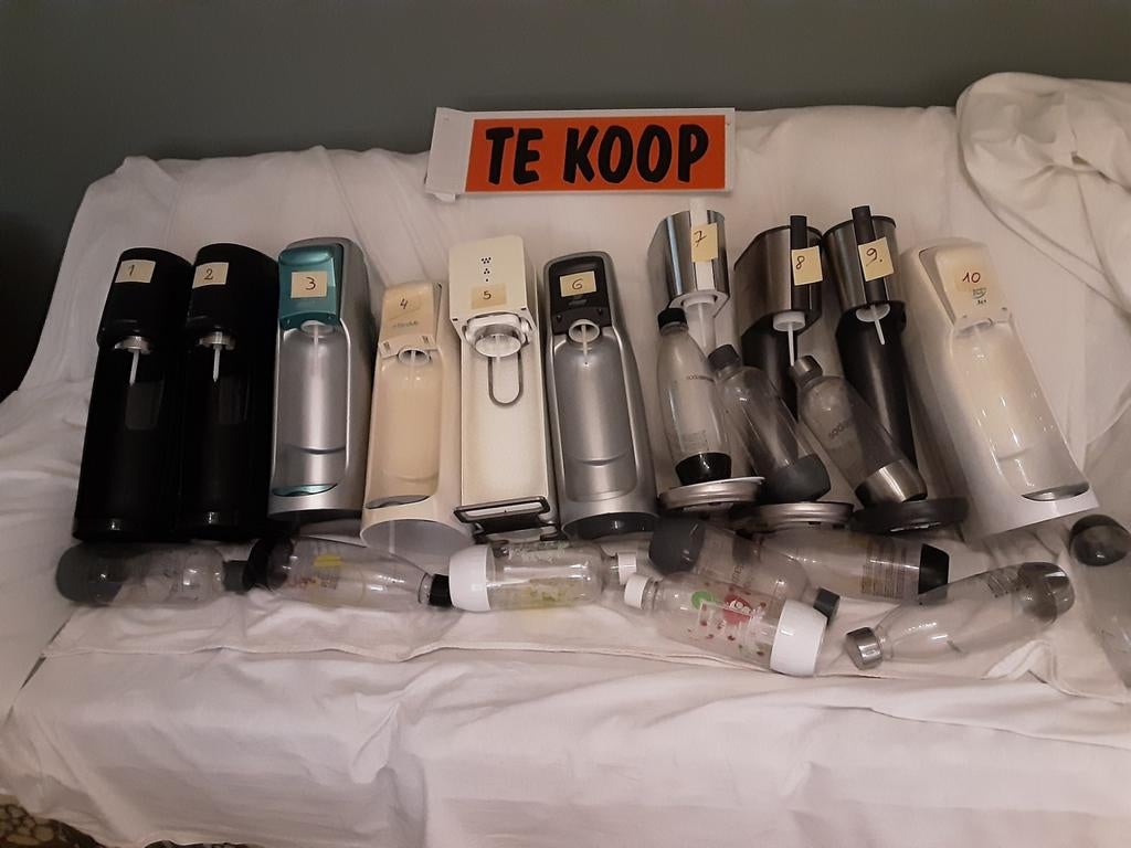 Lot SODASTREAM TOESTELLEN, Ophalen