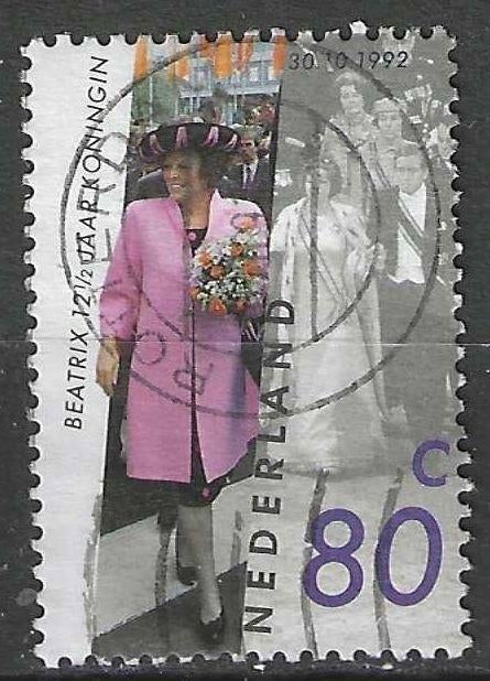 Pays-Bas 1992 - Yvert 1414 - Reine Beatrix (ST), Envoi, Affranchi