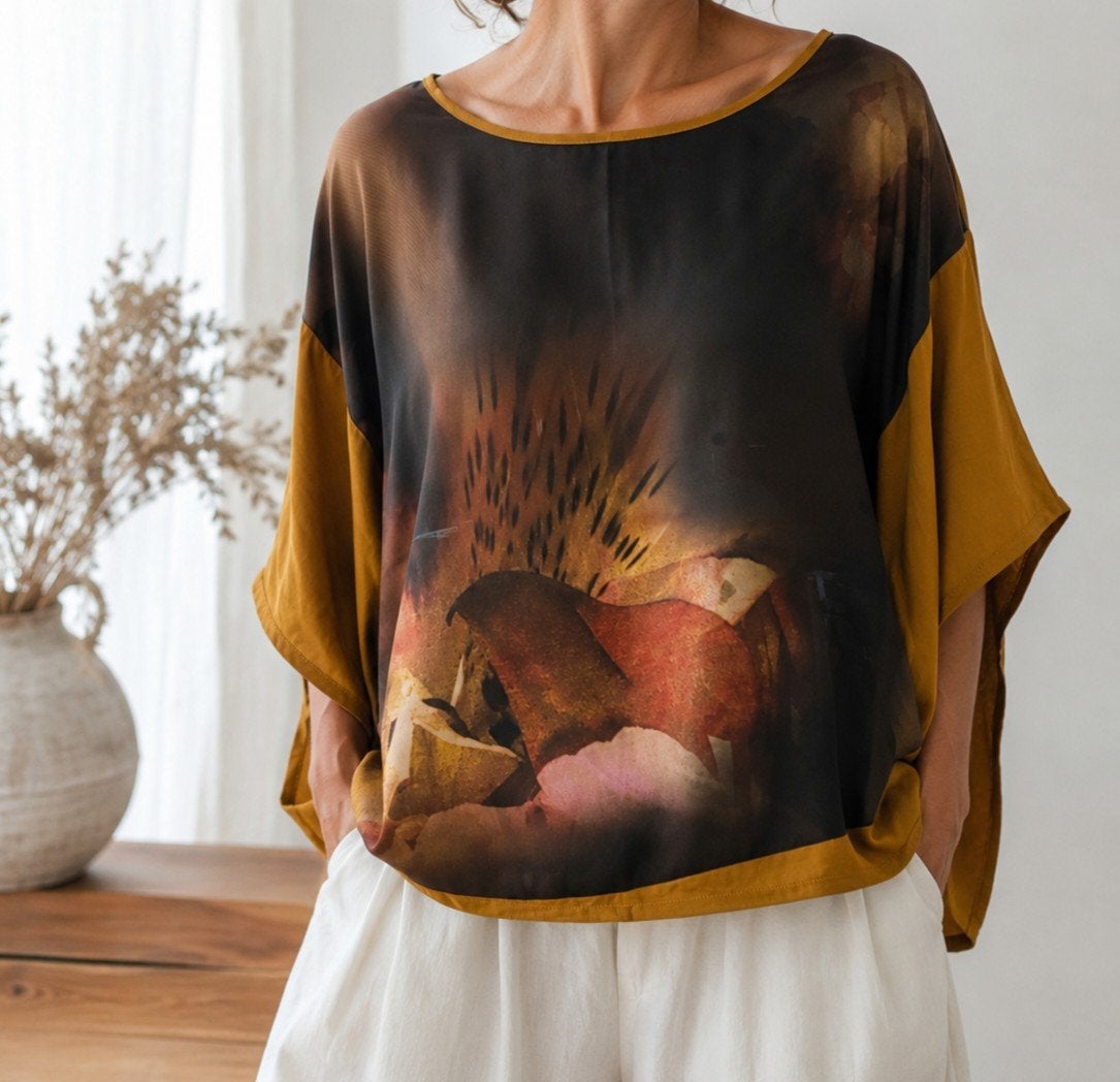 SISLEY top Manche Chauve-Souris Taille Xs, Enlèvement ou Envoi