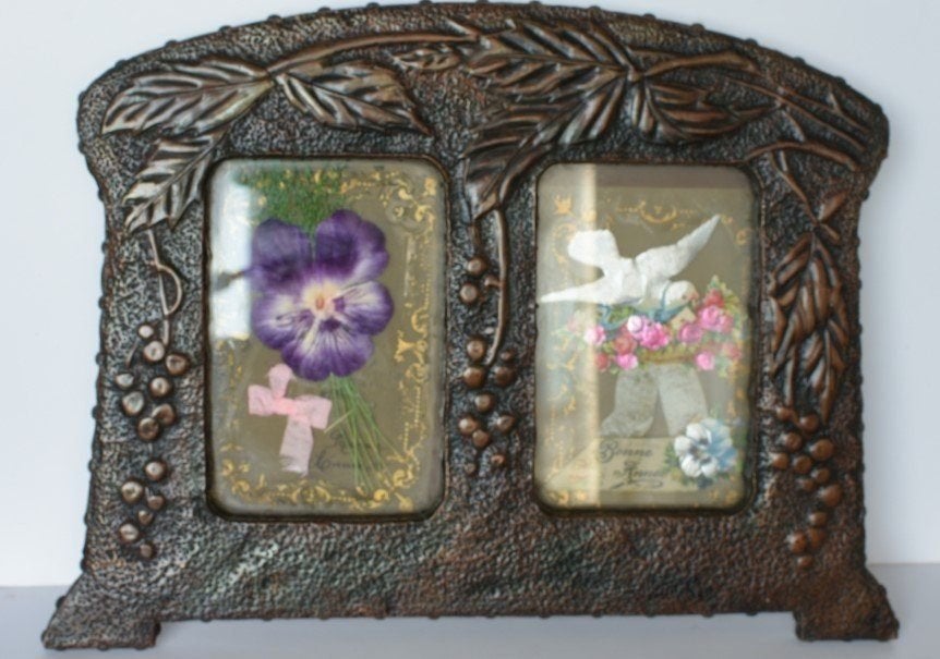 Cadre porte-photographies Art Nouveau, Enlèvement ou Envoi