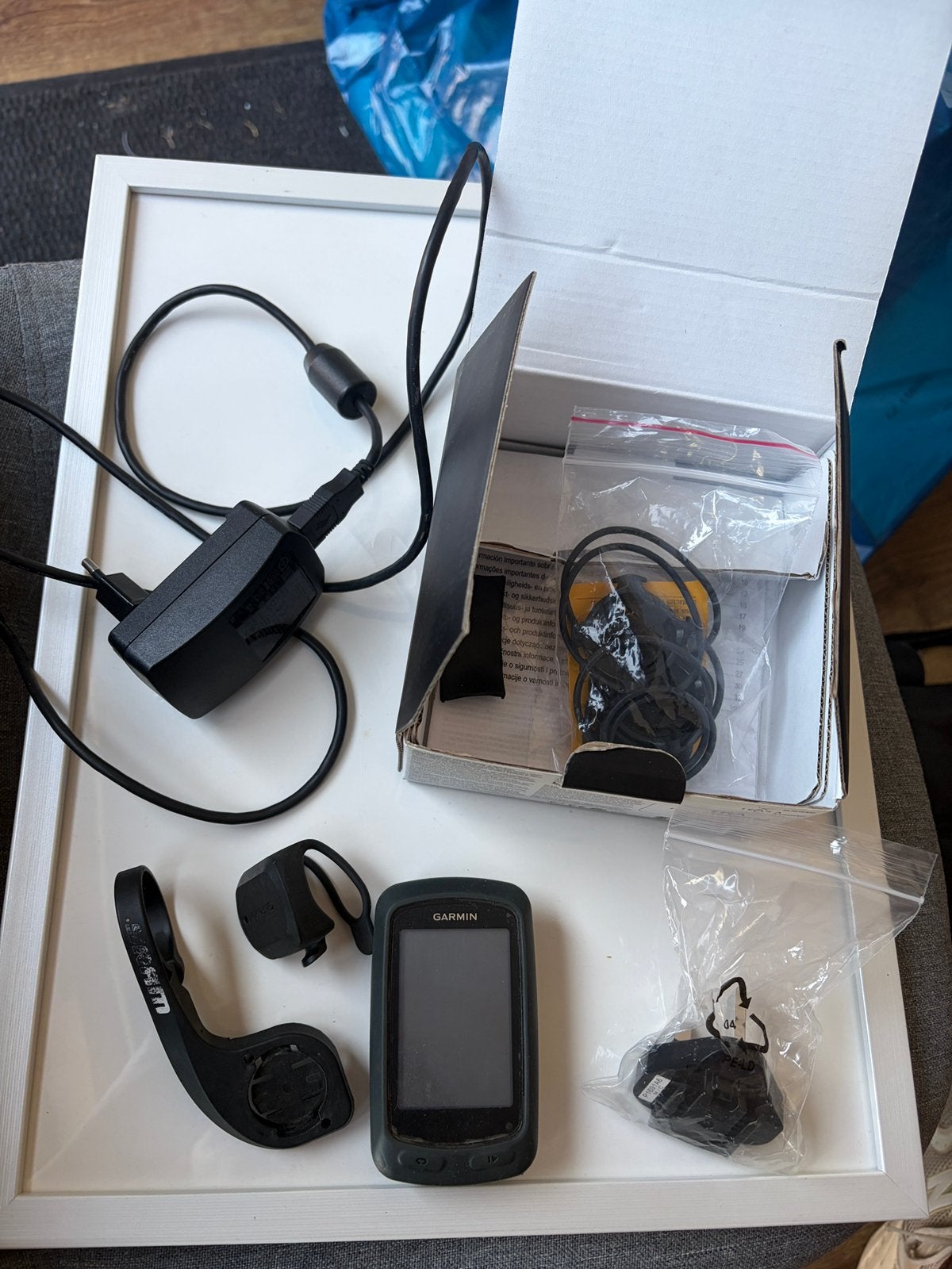 Garmin Edge 810 + snelheidssensor, Ophalen, Snelheidssensor, Zo goed als nieuw