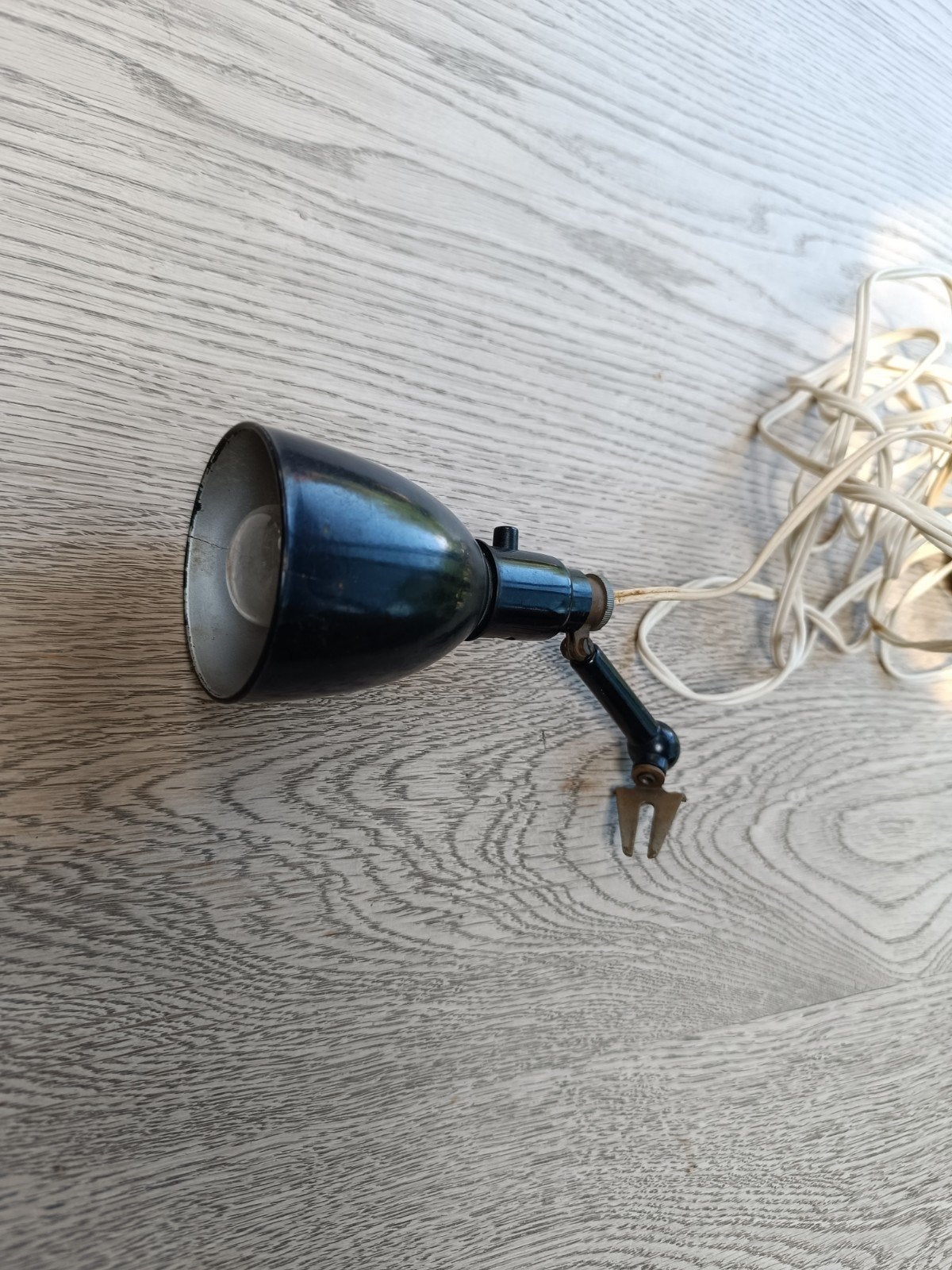 oude naaimachine lamp, Antiek en Kunst, Ophalen of Verzenden