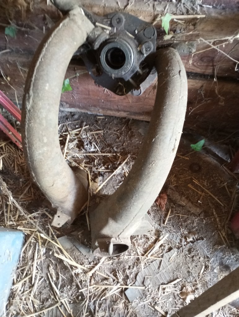 paire de bras avant pour 2CV avec pivot (pour batteurs), Autos : Pièces & Accessoires, Carrosserie & Tôlerie, Enlèvement, Utilisé