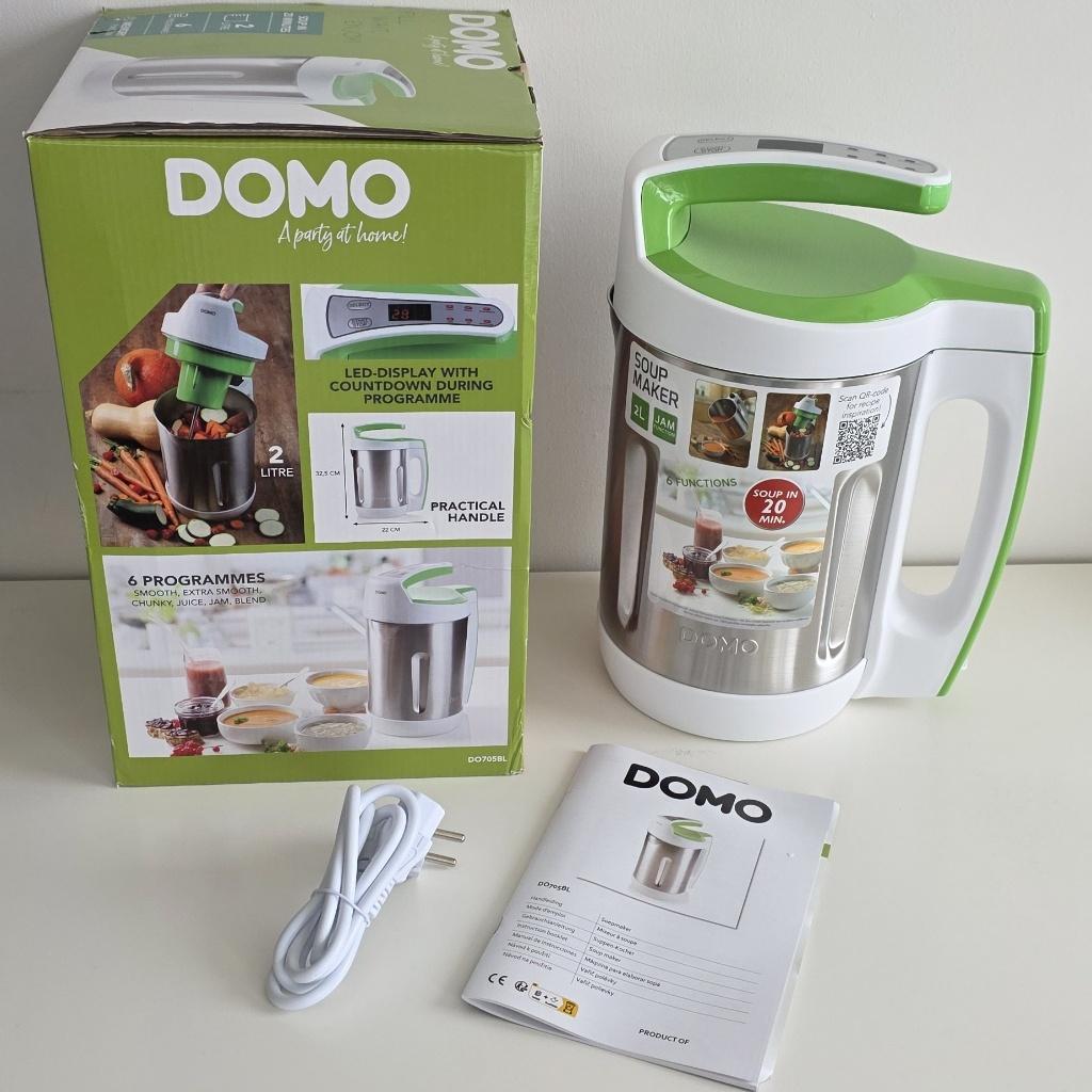 Soepmaker Domo 2L, 2 tot 3 liter, Ophalen of Verzenden, Zo goed als nieuw
