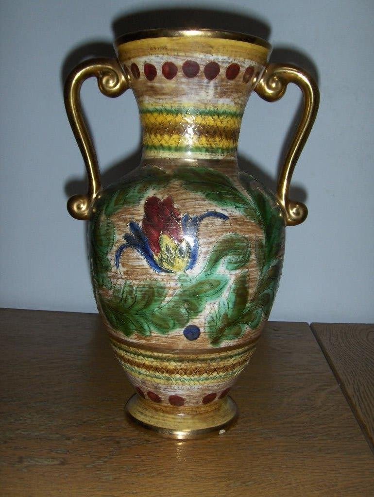 Magnifique vase des années 60. Les faces sont differentes., Antiquités & Art, Enlèvement