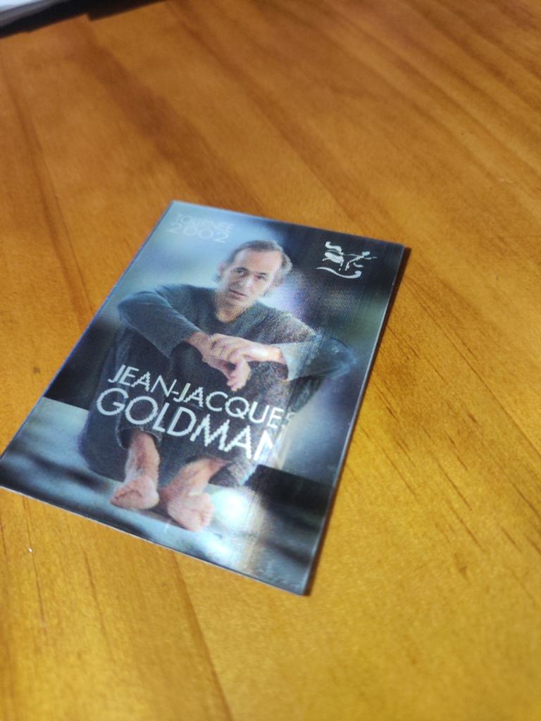 Billet de concert Jean-Jacques Goldman - Tournée 2002 (Fores, Enlèvement, Comme neuf, Photo ou Carte